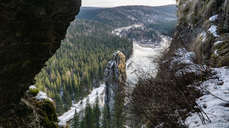 Усьвинские столбы и каменный город